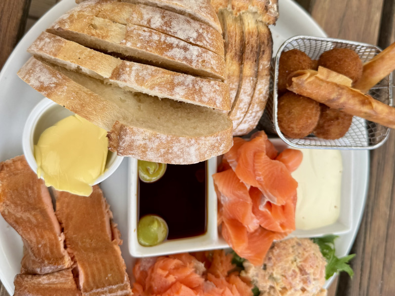 Anatoki Salmon delicious platter - Judith Makin