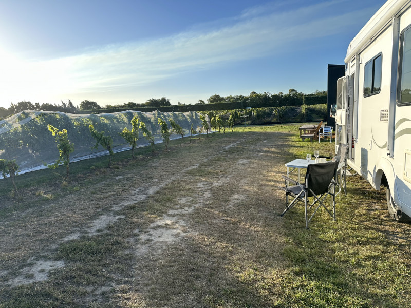 Lovely sunset on the way at Straight 8 Estate - Dave Newport